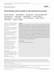 Research paper thumbnail of Demyelinating polyneuropathy in goats lacking prion protein