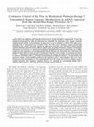 Research paper thumbnail of Continuous Control of the Flow in Biochemical Pathways through 5' Untranslated Region Sequence Modifications in mRNA Expressed from the Broad-Host-Range Promoter Pm