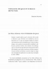 Research paper thumbnail of Variaciones del goce en la época del No-Todo