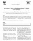 Research paper thumbnail of Re-evaluation of the role of the dopamine transporter in dopamine system homeostasis 1 Published on the World Wide Web on 27 January 1998. 1