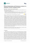 Research paper thumbnail of Network Optimisation and Performance Analysis of a Multistatic Acoustic Navigation Sensor