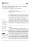 Research paper thumbnail of Psychodrama Group Therapy for Social Issues: A Systematic Review of Controlled Clinical Trials