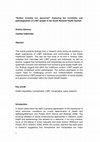 Research paper thumbnail of ‘Neither invisible nor abnormal!’ Exploring the invisibility and pathologisation of LGBT people in the Greek National Health System