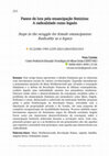 Research paper thumbnail of Passos da luta pela emancipação feminina