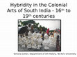 Research paper thumbnail of RSA Hybridity in the Colonial Arts PPP for lecture