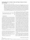 Research paper thumbnail of Mortality Risk Varies According to Gender and Change In Depressive Status In Very Old Adults