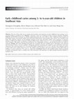 Research paper thumbnail of Early childhood caries among 5- to 6-year-old children in Southeast Asia