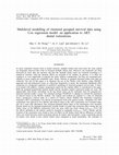 Research paper thumbnail of Multilevel modelling of clustered grouped survival data using Cox regression model: an application to ART dental restorations