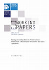 Research paper thumbnail of A Transatlantic Assessment of the Passing-on-Standing Matrix: A Reconciliation of Economic and Justice Approaches