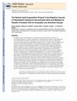 Research paper thumbnail of The Neutral Lipid Composition Present in the Digestive Vacuole of Plasmodium falciparum Concentrates Heme and Mediates β-Hematin Formation with an Unusually Low Activation Energy