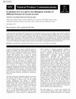 Research paper thumbnail of Evaluation of in vivo and in vitro biological activity of a Vibrio cholerae 01 hemolysin