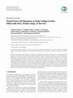 Research paper thumbnail of Dental Stem Cell Migration on Pulp Ceiling Cavities Filled with MTA, Dentin Chips, or Bio-Oss