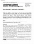 Research paper thumbnail of Creating Space for Youth Voice: Implications of Youth Disclosure Experiences for Youth-Centered Research