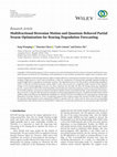 Research paper thumbnail of Multifractional Brownian Motion and Quantum-Behaved Partial Swarm Optimization for Bearing Degradation Forecasting