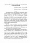 Research paper thumbnail of Um estudo teórico sobre a contabilização dos impactos ambientais no setor sucroalcooleiro