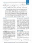 Research paper thumbnail of High-Throughput Screening for Salmonella Avirulent Mutants That Retain Targeting of Solid Tumors