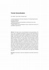 Research paper thumbnail of Terrain Generalisation