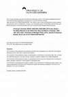 Research paper thumbnail of Amy Absher, The Black Musician & the White City: Race and Music in Chicago, 1900–1967 (Ann Arbor: University of Michigan Press, 2014, $45.00). Pp. 216.isbn 978 0 4721 1917 2