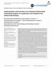 Research paper thumbnail of Implementation and outcomes of an advanced antimicrobial stewardship program at a quaternary care hospital in the United Arab Emirates