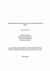 Research paper thumbnail of Electrophysiological and Behavioral Indices of the Role of Estrogens on Memory Processes for Emotional Faces in Healthy Young Women