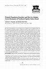 Research paper thumbnail of Primate population densities and sizes in Atlantic forest remnants of northern Espírito Santo, Brazil