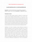 Research paper thumbnail of Table-ronde du Comité Équité SPQ: La justice épistémique dans un contexte (post/dé)colonial (Co-organisatrice, 88ème ACFAS)