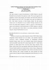 Research paper thumbnail of Analisis Pengukuran Kinerja Universitas Islam Negeri Sumatera Utara Medan Berdasarkan Maslahah Scorecard