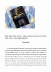 Research paper thumbnail of Mondo moderno e religione. Introduzione al pensiero di Charles Péguy - 2 Ed.