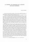 Research paper thumbnail of La comédie : une chronique de la société roumaine moderne