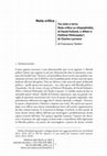 Research paper thumbnail of Tra cielo e terra: nota critica su "Utopophobia", di D.  Estlund e "What is Political Philosophy?", di C. Larmore