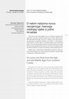 Research paper thumbnail of O nekim nalazima novca razvijenoga i kasnoga srednjeg vijeka iz južne Hrvatske/On some coin finds from the high and late Middle Ages from southern Croatia