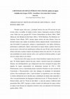 Research paper thumbnail of A RETOMADA DO ESPAÇO PÚBLICO NOS ANOS 80: análises de alguns trabalhos dos Grupos 3NÓS3, Sensibilizar e do evento Moto Contínuo