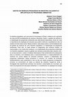 Research paper thumbnail of Gestão de redíduos produzidos na indústria calçadista e implantação de programas ambientais / Waste management produced in the shoe industry and implementation of environmental programs