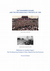 Research paper thumbnail of On Tiananmen Square and the Pro Democracy Protests of 1989