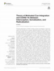 Research paper thumbnail of Theory of Motivated Cue-Integration and COVID-19: Between Interoception, Somatization, and Radicalization