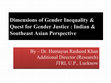 Research paper thumbnail of Gender Stereotyping Judicial Stereotyping Quest for Gender Justice