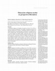 Research paper thumbnail of Educación religiosa escolar en perspectiva liberadora