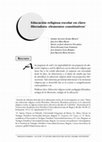 Research paper thumbnail of Religious Education for liberation at School: Key Elements