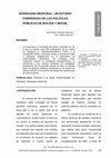 Research paper thumbnail of Marihuana Medicinal: Un Estudio Comparado De Las Políticas Públicas De Bolivia y Brasil