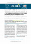 Research paper thumbnail of Mutaciones al Estado de Derecho: el caso de la reserva de Administración a propósito del asunto denominado las “vacaciones legislativas” (Sentencia del Tribunal de Justicia de la Unión Europea de 3 de diciembre 2009, Comisión Europea contra República Federal de Alemania, asunto C-424/07).