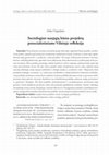 Research paper thumbnail of Sociologinė naujųjų būsto projektų posocialistiniame Vilniuje refleksija