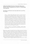 Research paper thumbnail of Indigenizing Digital Literacies: Community Informatics Research with the Algonquin First Nations of Timiskaming and Long Point