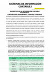 Research paper thumbnail of Temas sobre SISTEMAS DE INFORMACIÓN CONTABLE I