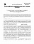 Research paper thumbnail of Forest Fire Monitoring of Wildlife Sanctuary using Geospatial Techniques