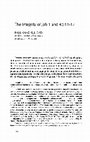 Research paper thumbnail of The Integrity of Job ‫1‬ and 42:11-17