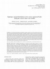 Research paper thumbnail of Epipelagic copepods distribution and abundance in the eastern Equatorial Pacific during the weak La Niña 2001