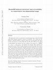 Research paper thumbnail of Roundoff-induced attractors and reversibility in conservative two-dimensional maps