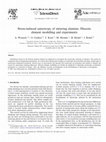 Research paper thumbnail of Stress-induced anisotropy of sintering alumina: Discrete element modelling and experiments