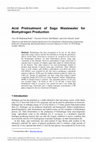 Research paper thumbnail of Acid Pretreatment of Sago Wastewater for Biohydrogen Production