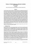 Research paper thumbnail of Parallel translation as a language learning instrument